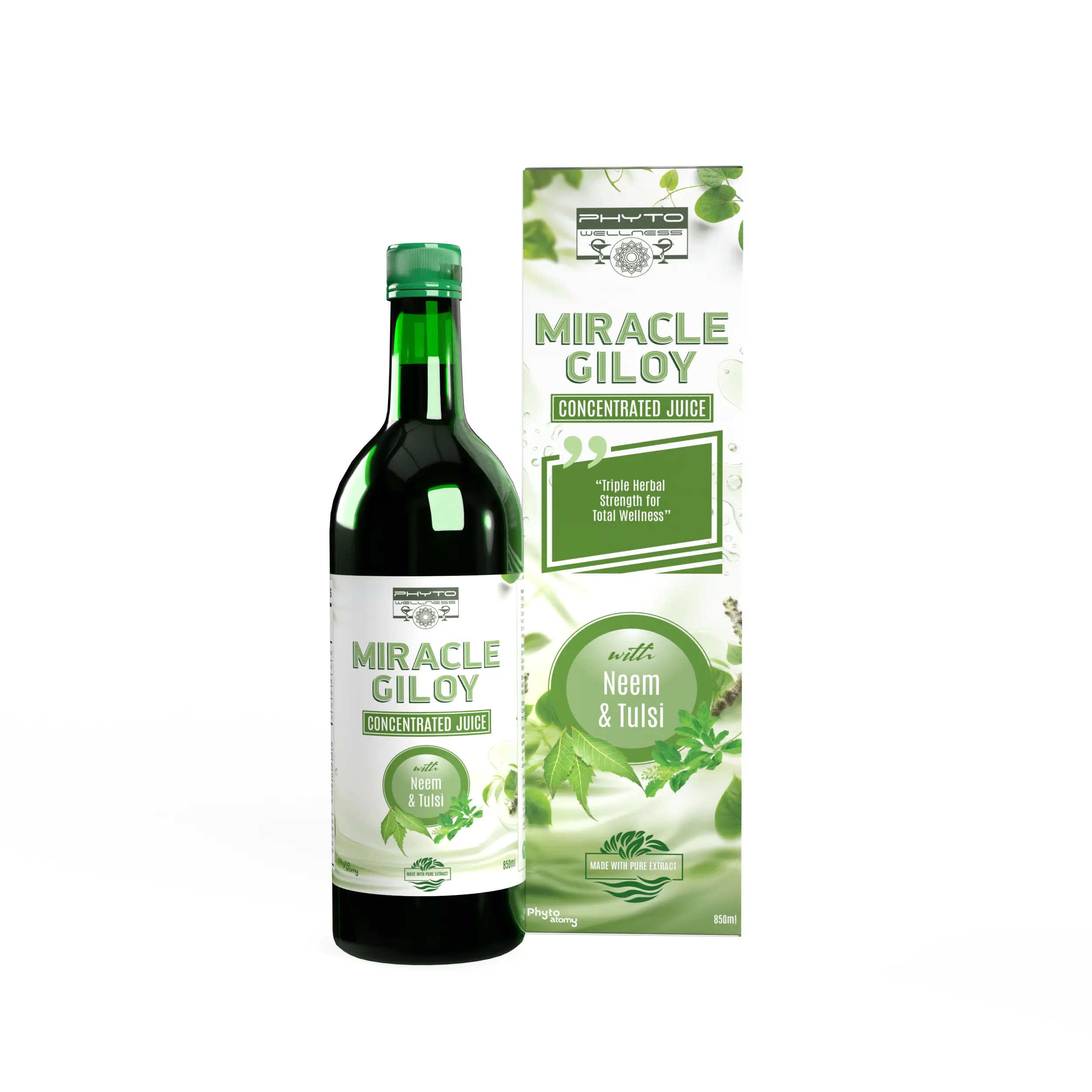 Miracle Giloy With Neem & Tulsi 850ml Juice (HS00704)